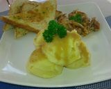 Foto langkah ke 6 dari resep Mashed potato & sauce gravy ala kfc.
