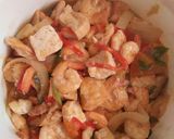 Foto langkah ke 6 dari resep Udang tahu asam manis.