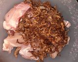 A picture of step 1 of Shehanshahi Biryani.