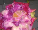 Foto langkah ke 2 dari resep Salad buah naga merah sajian cepat kilat.