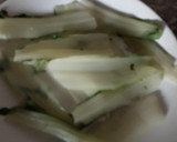 Foto del paso 1 de la receta: Pencas de verduras en escabeche