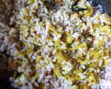 A picture of step 7 of Mango matta rice.