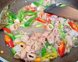 Foto langkah ke 7 dari resep Cumi Pete Pedas.