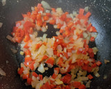 Foto del paso 3 de la receta: Berenjena rellena de carne, verduras y bechamel