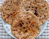 A picture of step 7 of Gujarati Puran Poli: A Golden Treat for the Festival of Lights.
