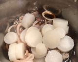 A picture of step 7 of Squid 🦑 and Daikon (Ikadaikon).