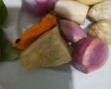 Foto langkah ke 1 dari resep Sate ayam lilit sambal matah.