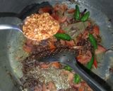 A picture of step 2 of Matar aloo chawal.