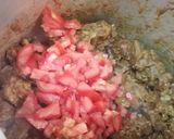 A picture of step 8 of Mutton Jhalfrezi.