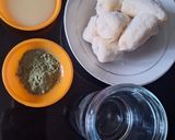 Foto langkah ke 1 dari resep Banana GreenTea Smothie.