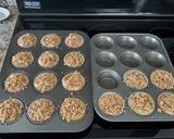 A picture of step 12 of Peaches N Cream Muffins.
