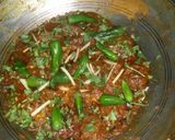 A picture of step 4 of Karahi gosht 😍.