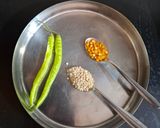A picture of step 2 of Curd Rice.