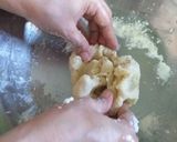 A picture of step 2 of Qeema samosa with homemade patti.
