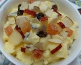 A picture of step 5 of Fruit Custard.