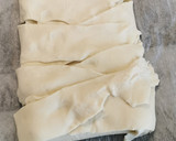 Foto del paso 2 de la receta: Hojaldre relleno de chocolate y cubierto de almendra y azúcar