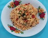 Foto langkah ke 4 dari resep Ayam Suwir Daun Jeruk.