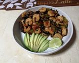 Foto del paso 9 de la receta: Camarones con champiñones