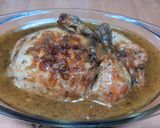 Foto del paso 9 de la receta: 260. Pollo relleno con manzana y champiñones