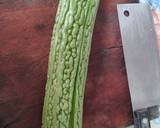 Tumisan Pare dng Kepala Udang langkah memasak 1 foto