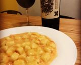 Foto del paso 10 de la receta: Ñoquis de ricotta con salsa rosa