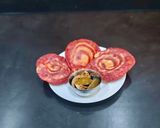 A picture of step 8 of Pinwheel Beetroot Pulp Poori.