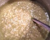 Foto langkah ke 2 dari resep Bubur Oatmeal pandan.