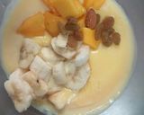 A picture of step 6 of Fruit custard.