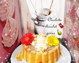 Une image de l'étape 5 de Charlotte chocolat 🍫 poires 🍐 version légère#monlivredecuisine.