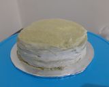 Foto langkah ke 5 dari resep Crepe Matcha Cake.