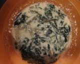 Foto del passaggio 1 della ricetta La frittata di polenta baby con spinaci