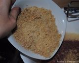 A picture of step 4 of A  Persian thick crepe (Qheyganakh  khagineh).