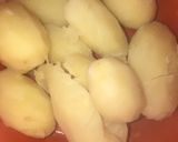 A picture of step 1 of Chicken 🍗 potato 🥔 ball.