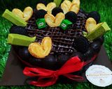 Foto langkah ke 3 dari resep Kue coklat kukus.
