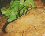 A picture of step 3 of Chicken creamy karahi with naan.