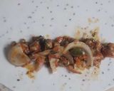 A picture of step 2 of Smoke chickan roll.