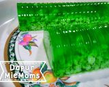 Foto langkah ke 5 dari resep Puding Lumut Pandan (simple no jus pandan).