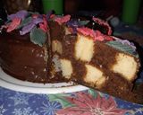 Foto del paso 9 de la receta: Torta de cumpleaños 18 gaby de ajedrez/ damero