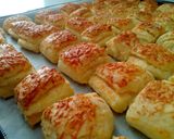 Sajtos-tejfölös-túrós pogácsa recept fázis 4 fotója