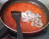 Foto langkah ke 4 dari resep Udang saos padang.
