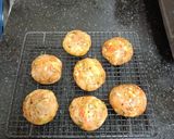 A picture of step 9 of Khara Buns, Iyengar Bakery Style.