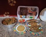 صورة لخطوة 2 من وصفة سمك بلطي ارز صياديه سلطه وصينيه سمك قراميط