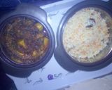 A picture of step 5 of Carrot rice.