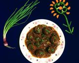 A picture of step 12 of Vegetable Manchurian.