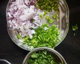 A picture of step 1 of પાલક પરોઠા.
