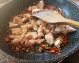 รูปขั้นตอนการทำที่ 3 ของ เอ็นไก่ผักพริกกะปิ