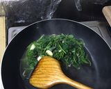 肉燥地瓜葉（素，長輩版）的食譜步驟2照片