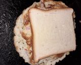 A picture of step 3 of Desi Sandwich.