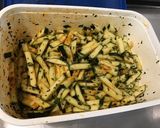 Une image de l'étape 5 de Courgette au persil et beurre de chorizo.