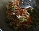 A picture of step 5 of Net Dosa Spaghetti In White Sauces Roll.